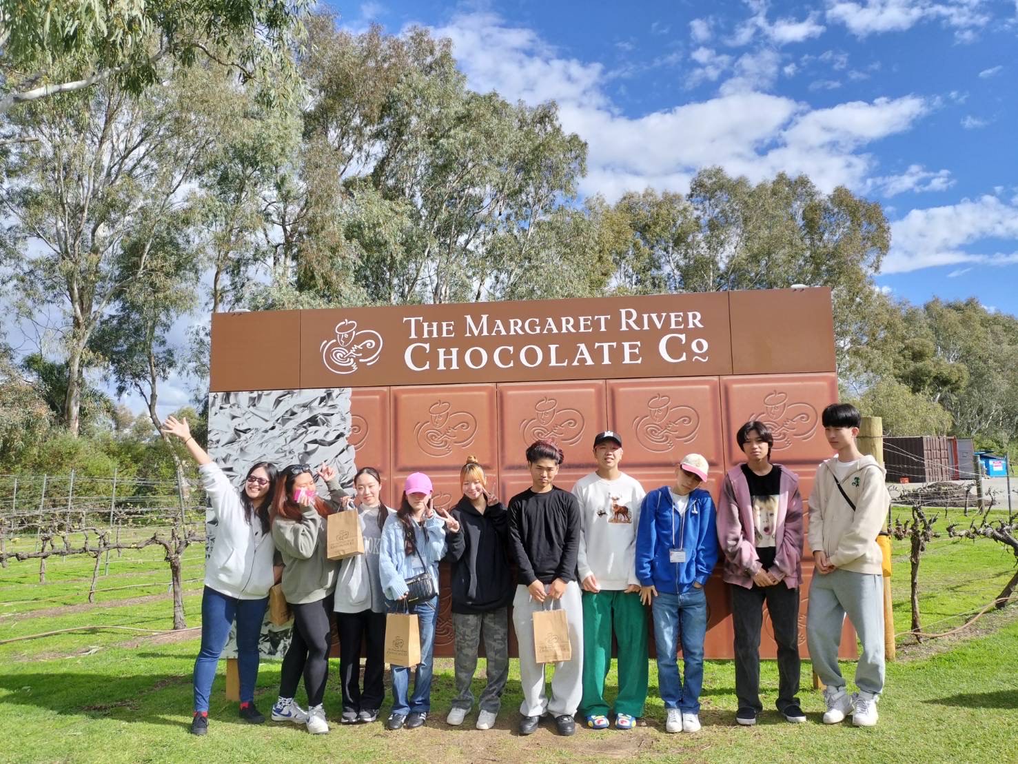 海外語学研修をはじめ学校行事が豊富