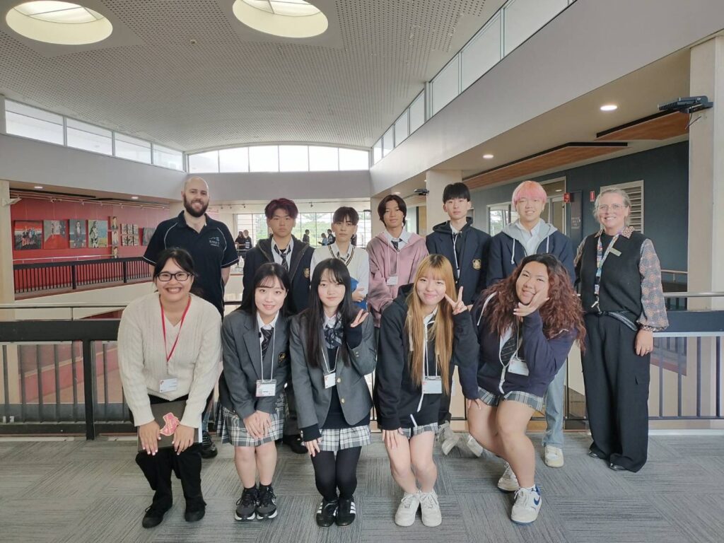 海外語学研修でのひとコマ